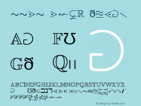 ssmsbm8 Regular Version 001.001 Font Sample