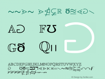 ssmsbm5 Regular Version 001.001 Font Sample