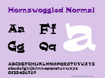 Hornswoggled Normal 1.0 Sat Oct 23 11:30:53 1999图片样张