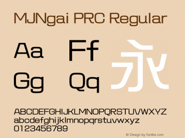 MJNgai PRC Regular Version 3.00图片样张