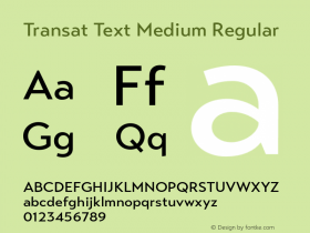 Transat Text Medium Regular 1.000图片样张