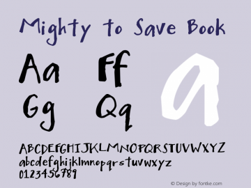 Mighty to Save Book Version 1.00 February 18, 20图片样张