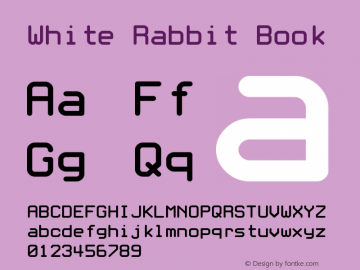 White Rabbit Book Version 1.00图片样张