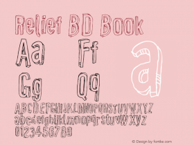 Relief BD Book Version 1.00 September 2, 20图片样张