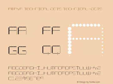 Amaya Technical Dots Technical-Dots Version 1.0图片样张