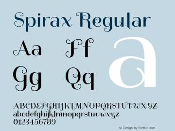 Spirax Regular Version 1.002图片样张