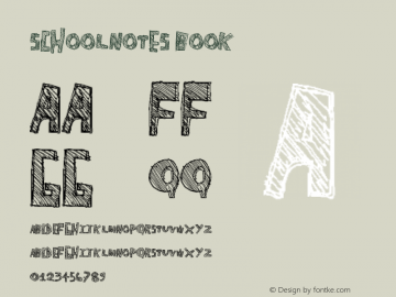 SchoolNotes Book Version 1.00 February 9, 201图片样张