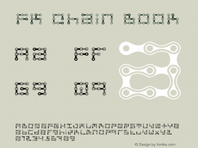 FK Chain Book Version 1.001 Font Sample