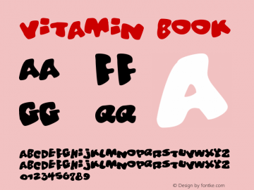 Vitamin Book Version 2图片样张