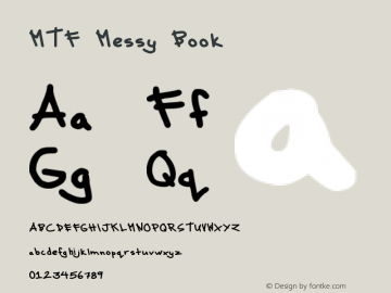 MTF Messy Book Version 1.00 October 14, 200图片样张