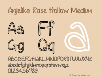 Anjelika Rose Hollow Medium Version 001.000图片样张