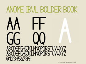 anome ibul bolder Book Version 1.00 February 12, 20图片样张