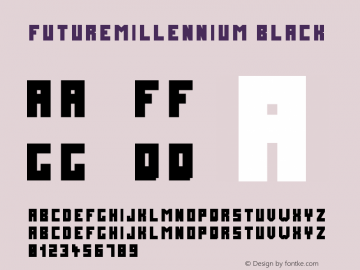 FutureMillennium Black Version 1.10 November 11, 20图片样张