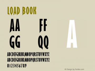 LOAD Book Version 1.0图片样张
