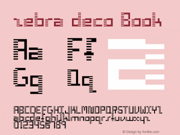 zebra deco Book Version 1.000图片样张