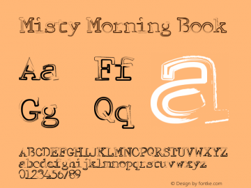 Misty Morning Book Version 1.0图片样张