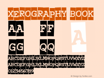 Xerography Book Version 1.0图片样张