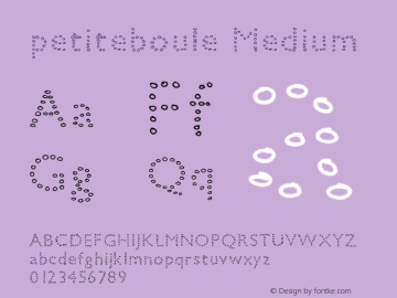 petiteboule Medium Version 001.000图片样张