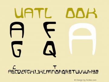 Quatl Book Version 1 Font Sample