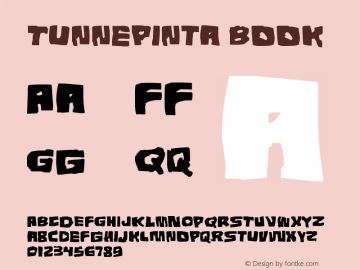 Tunnepinta Book Version 1.02 January 13, 201 Font Sample