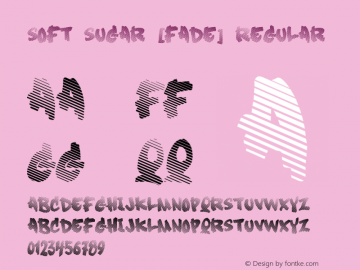 Soft Sugar [fade] Regular http://hjem.get2net.dk/jfischer/ Font Sample