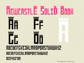 NewcastlE SoliD Book Version 1.00 November 8, 201 Font Sample