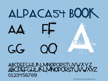 ALPACA54 Book Version v.1图片样张