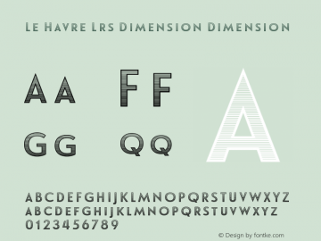 Le Havre Lrs Dimension Dimension Version 1.003图片样张