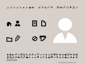 Primitive Icons Regular Version 1.000;PS 001.001;hotconv 1.0.56图片样张