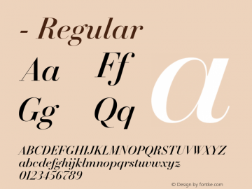 - Regular Version 1.0图片样张