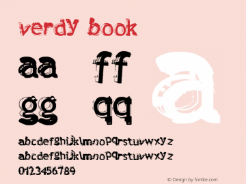 Verdy Book Version 1.00 March 24, 2006,图片样张