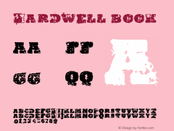 Hardwell Book Version 1.00 October 24, 201 Font Sample