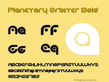 Planetary Orbiter Bold 1.0图片样张