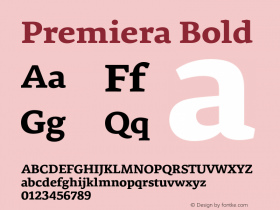 Premiera Bold Version 2.008图片样张