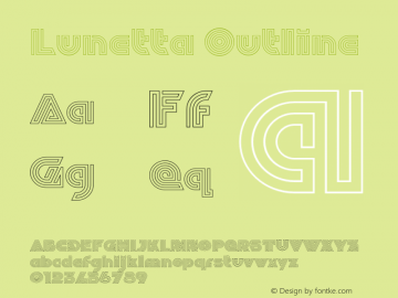 Lunetta Outline Version 001.003图片样张