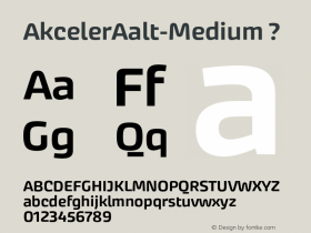 AkcelerAalt-Medium ? 001.000;com.myfonts.adtypo.akceler.aalt-medium.wfkit2.42vR图片样张