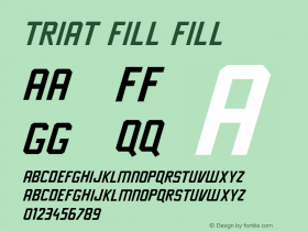 Triat Fill Fill Version 1.001图片样张