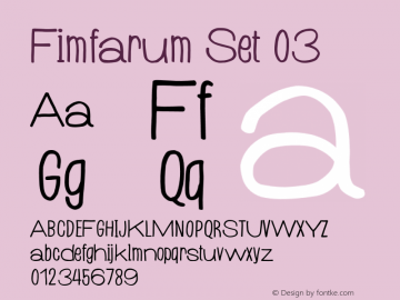 Fimfarum Set 03 Version 1.000图片样张