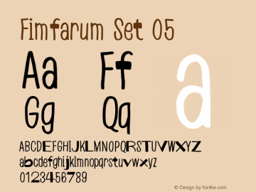 Fimfarum Set 05 Version 1.000图片样张