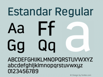 Estandar Regular Version 1.000;com.myfonts.latinotype.estandar.regular.wfkit2.461a图片样张