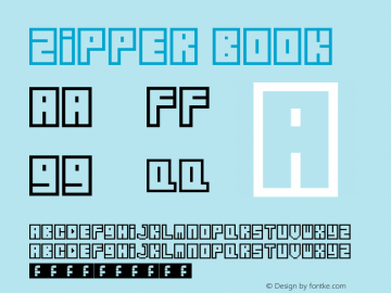 Zipper Book Version 1.0图片样张