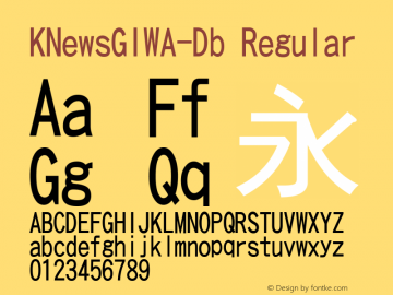 KNewsGIWA-Db Regular Version 004.20 2003/10/27图片样张