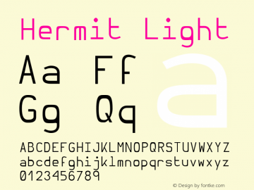 Hermit Light Version 1.2图片样张