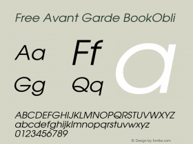 Free Avant Garde BookObli Version 1.06图片样张