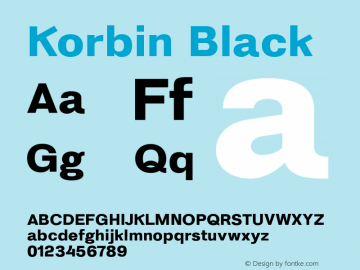 Korbin Black Version 1.000图片样张