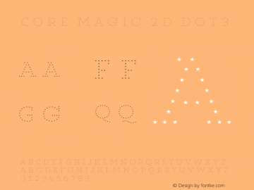 Core Magic 2D Dot3 Version 1.000图片样张