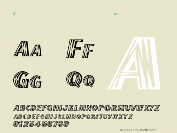 ChiliPepper-ExtraBold Regular Converted from D:\TRUETYPE\CHILIPEP.TF1 by ALLTYPE Font Sample