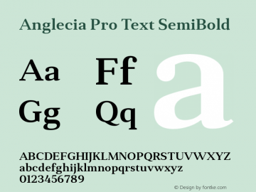 Anglecia Pro Text SemiBold Version 001.000;com.myfonts.konstantynov.anglecia-pro.text-semi-bold.wfkit2.47Mt图片样张