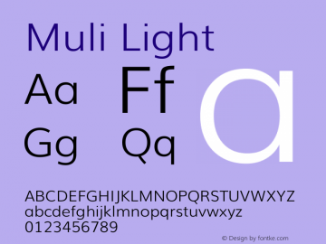 Muli Light Version 2图片样张