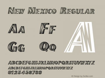 New Mexico Regular Print Artist: Sierra On-Line, Inc.图片样张